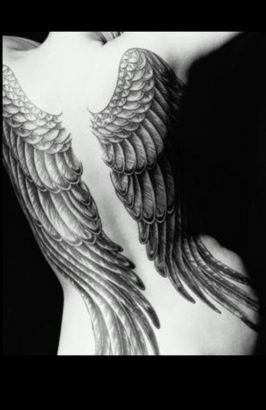 Angel Wings Pic Tattoo Image